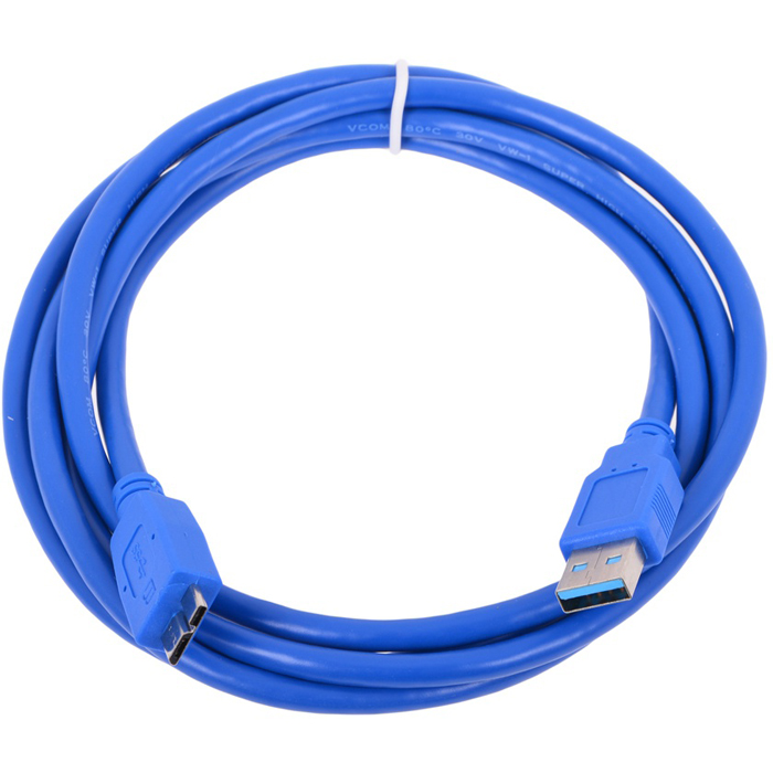 

Кабель USB 3.0 A(m)-microB(m) VCOM, 1.8m (VUS7075-1.8M), Синий