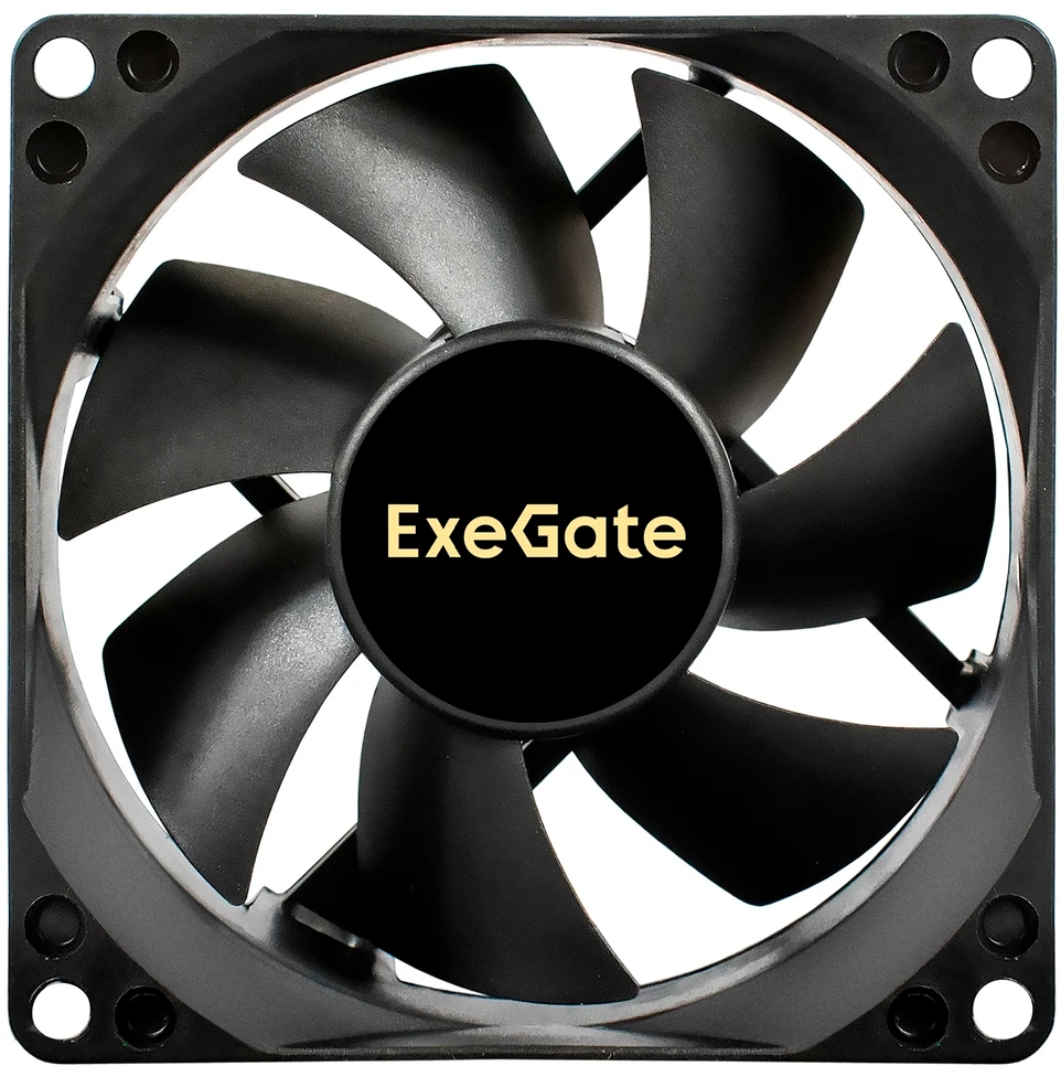 Вентилятор ExeGate 12B DC EX08025H3P, 80 мм, 1шт (EX297046RUS)
