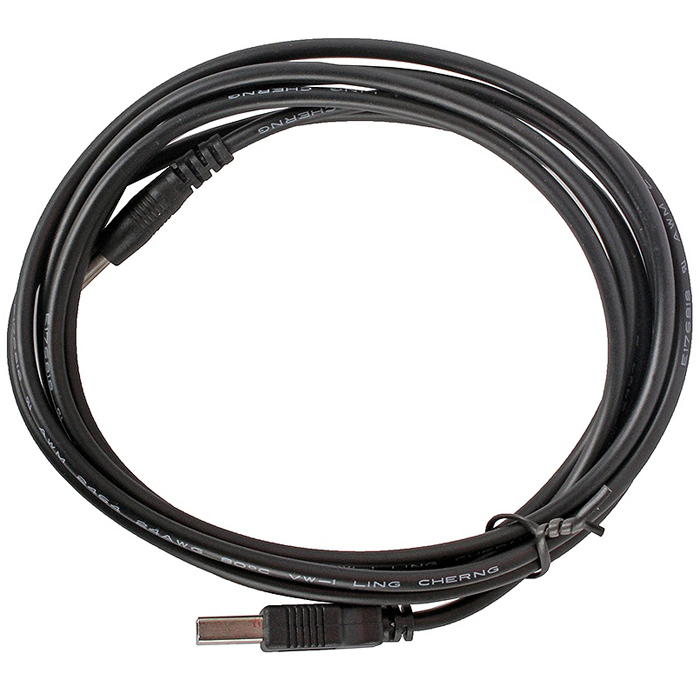 

Кабель USB 2.0 AM-DC 3.5mm Gembird/Cablexpert Pro, 1.8m, черный (CC-USB-AMP35-6)