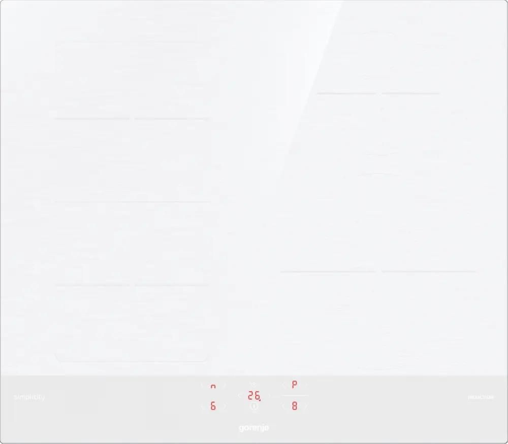 Индукционная варочная панель GORENJE GI6421SYW 4 конфорки, белый