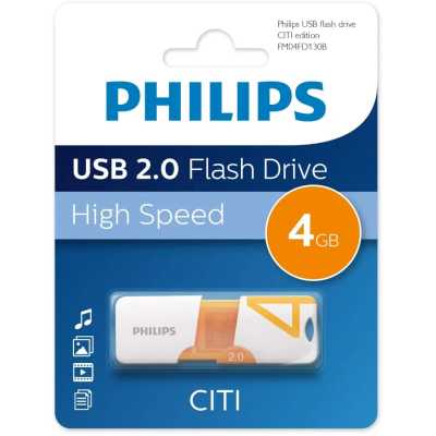 Флешка 4Gb PHILIPS CITI