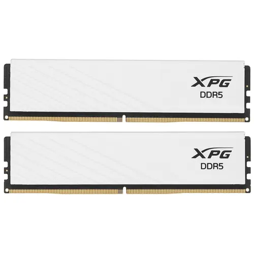 Комплект памяти DDR5 DIMM 32Gb, 6400MHz, CL32, 1.4V, ADATA, XPG Lancer Blade White (AX5U6400C3216G-DTLABWH) Retail б/у