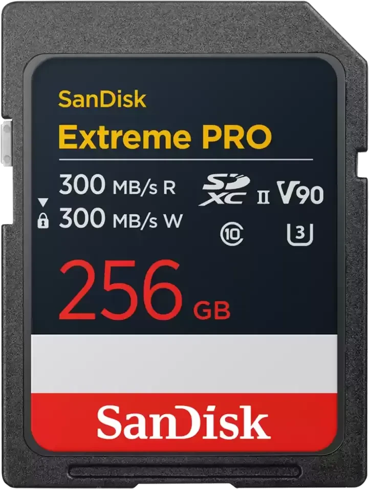 Карта памяти SDXC Sandisk 256Gb Class 10 UHS-II U3 (SDSDXDM-256G-GN4IN)