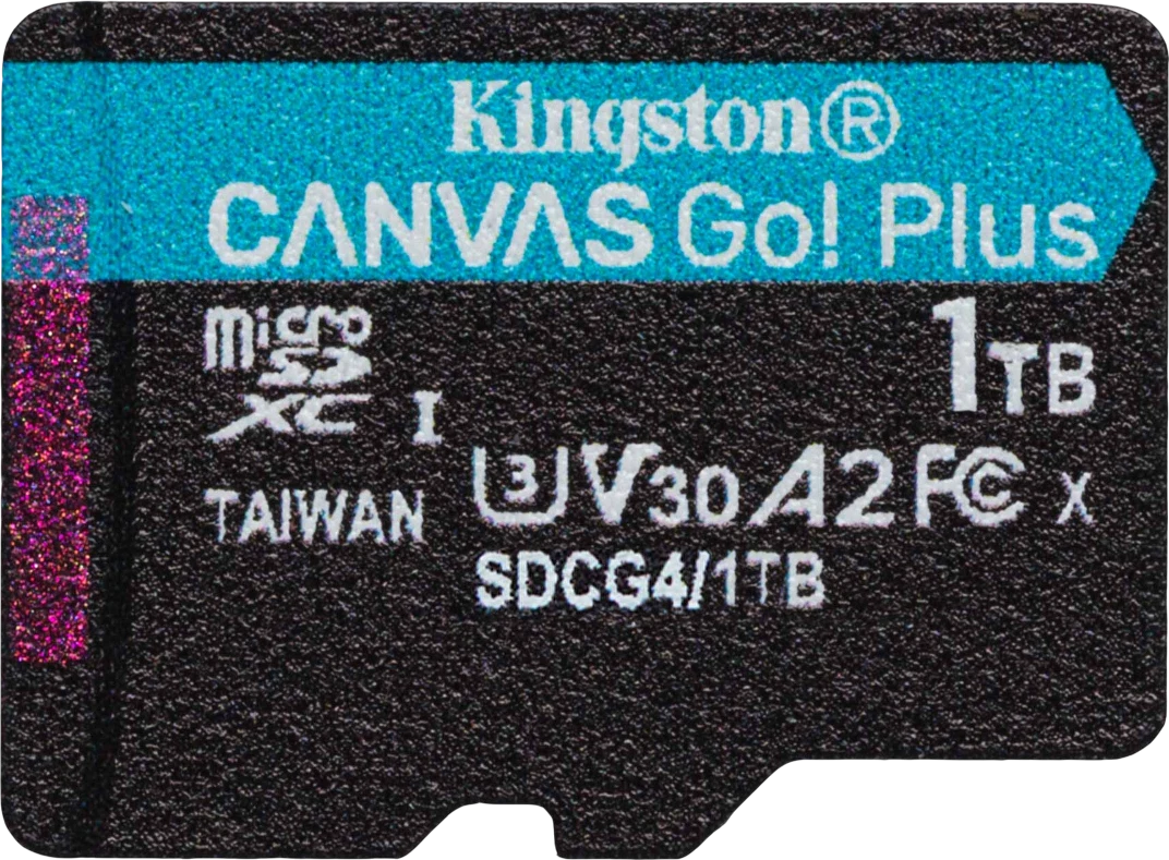 Карта памяти microSDXC Kingston 1Tb Class 10 UHS-I U3 (SDCG4/1TBSP)