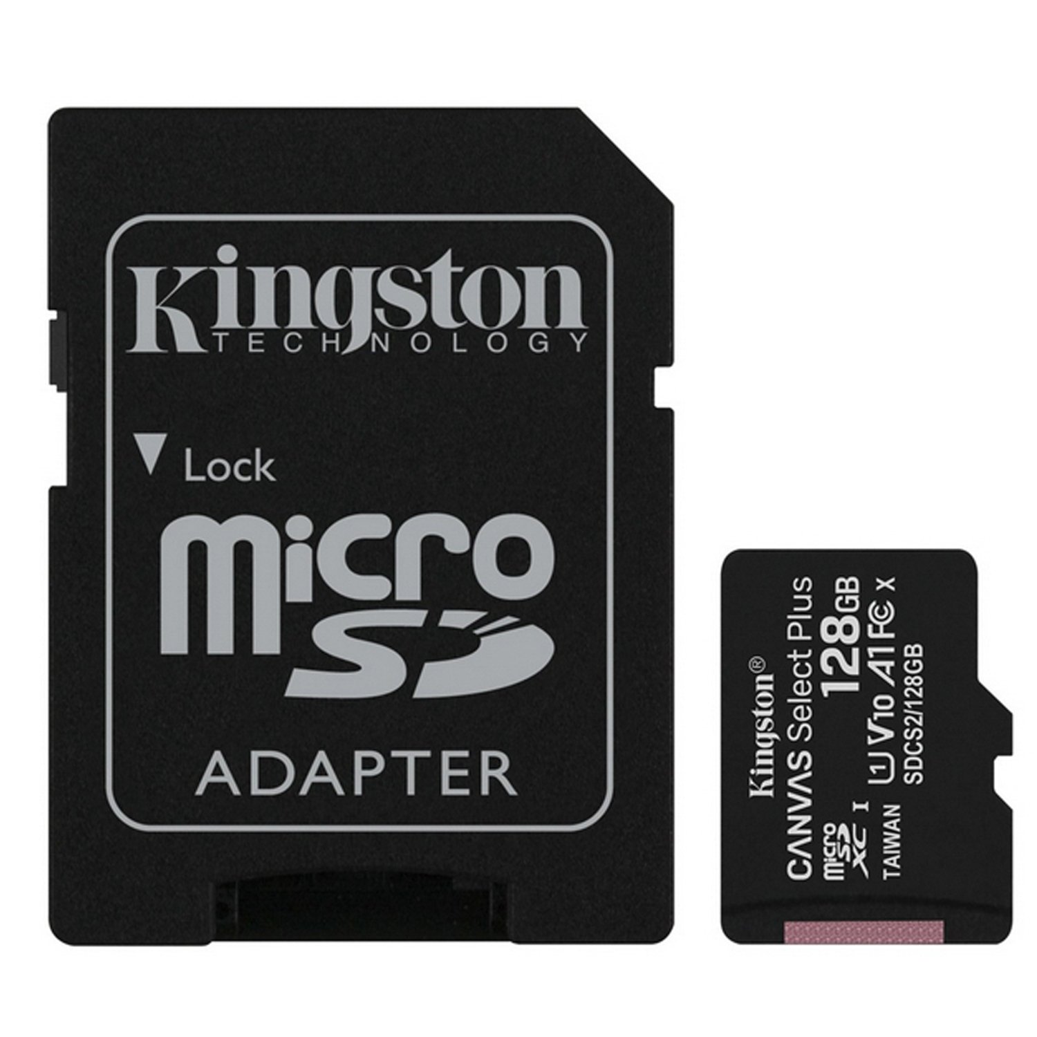 Карта памяти microSDXC Kingston 128Gb Class 10 UHS-I U1 (205119)