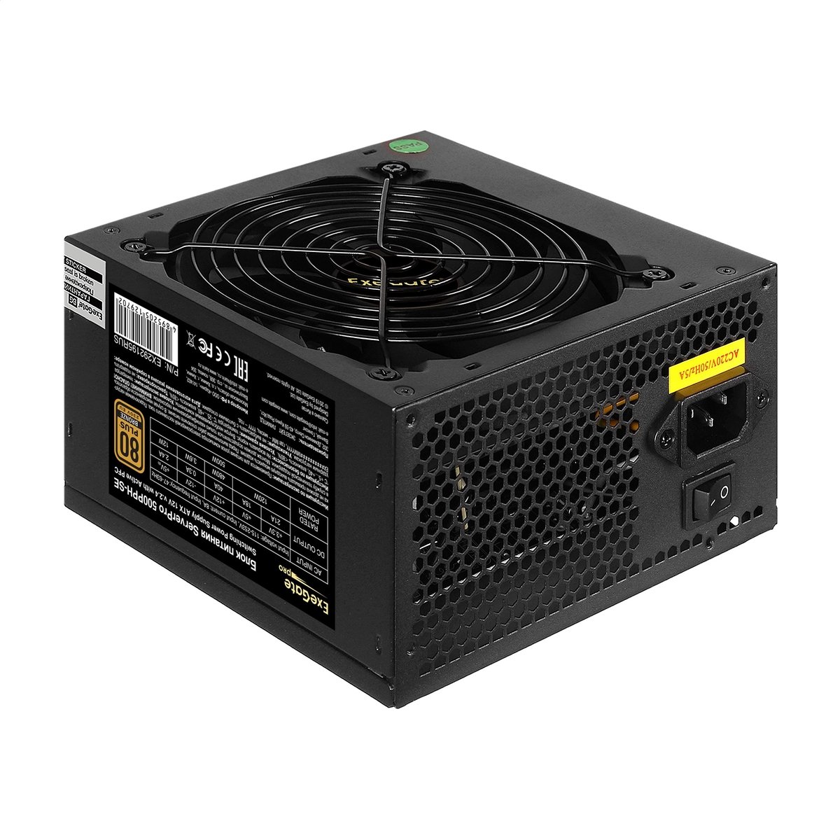 Блок питания ExeGate ServerPRO-1000PAS 1000 Вт (EX298376RUS)