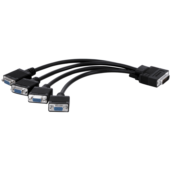 

Кабель, 30 см, черный Matrox (CAB-L60-4XAF)