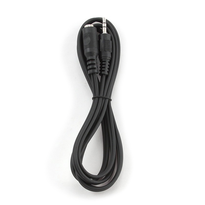 

Кабель-удлинитель Jack 3.5mm(M)-Jack 3.5mm(F), 1.5м, черный Cablexpert (CCA-423)