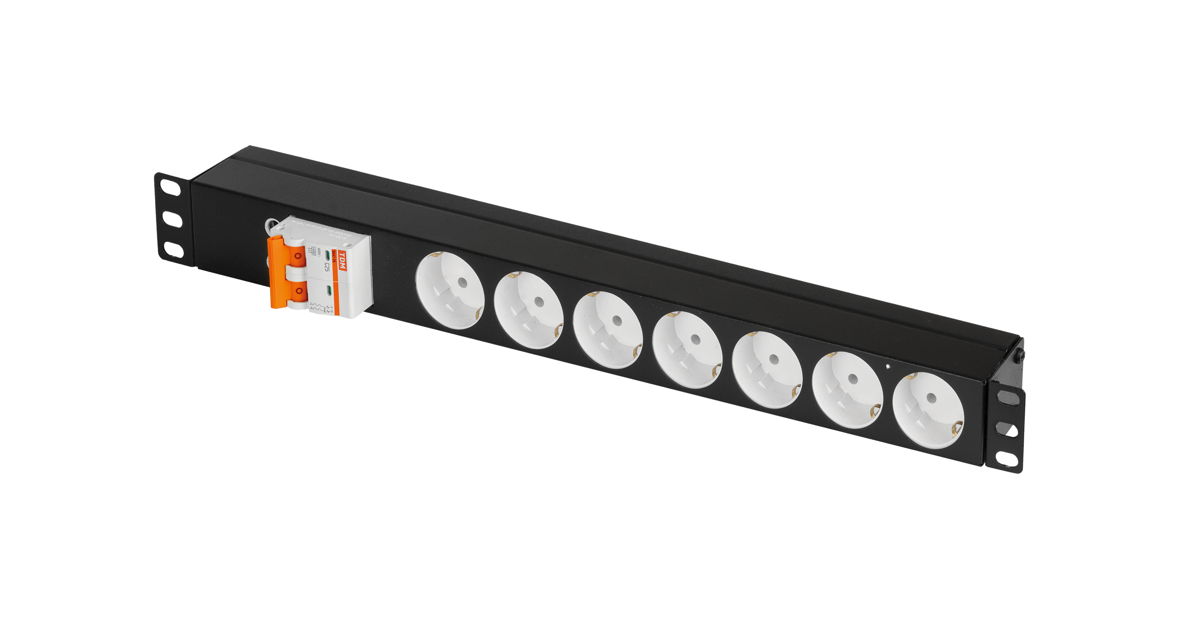 Блок розеток (PDU), кол-во розеток: 7, TLK (TLK-RS07M-C16-BK/TLK-PS07M-C16-BK)