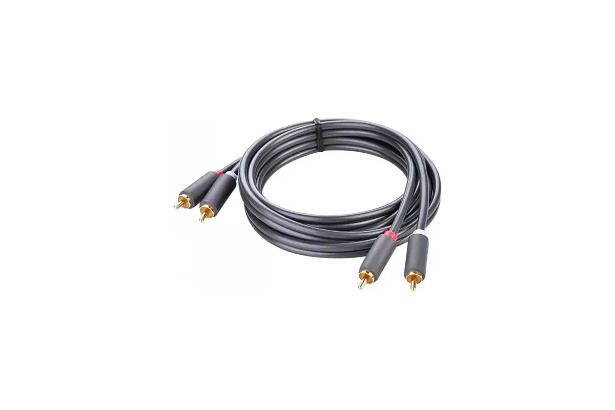 Кабель 2xRCA(M) 2xRCA(M), 5 м, UGREEN AV104