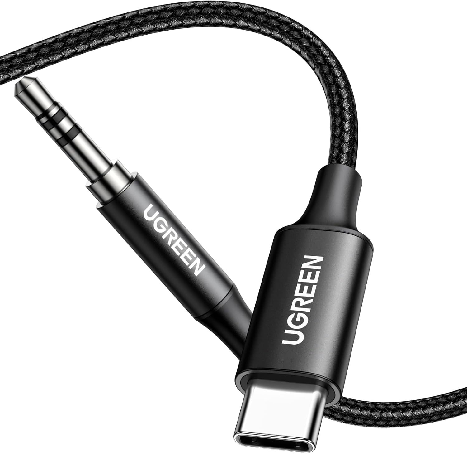 Кабель-переходник (адаптер) USB Type-C(M) Jack 3.5 мм(m), 2 м, UGREEN CM450