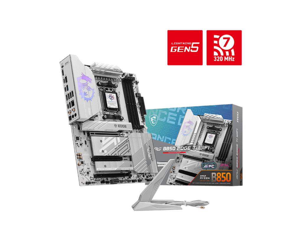 Материнская плата MSI MPG B850 EDGE TI WIFI, AM5, AMD B850, ATX