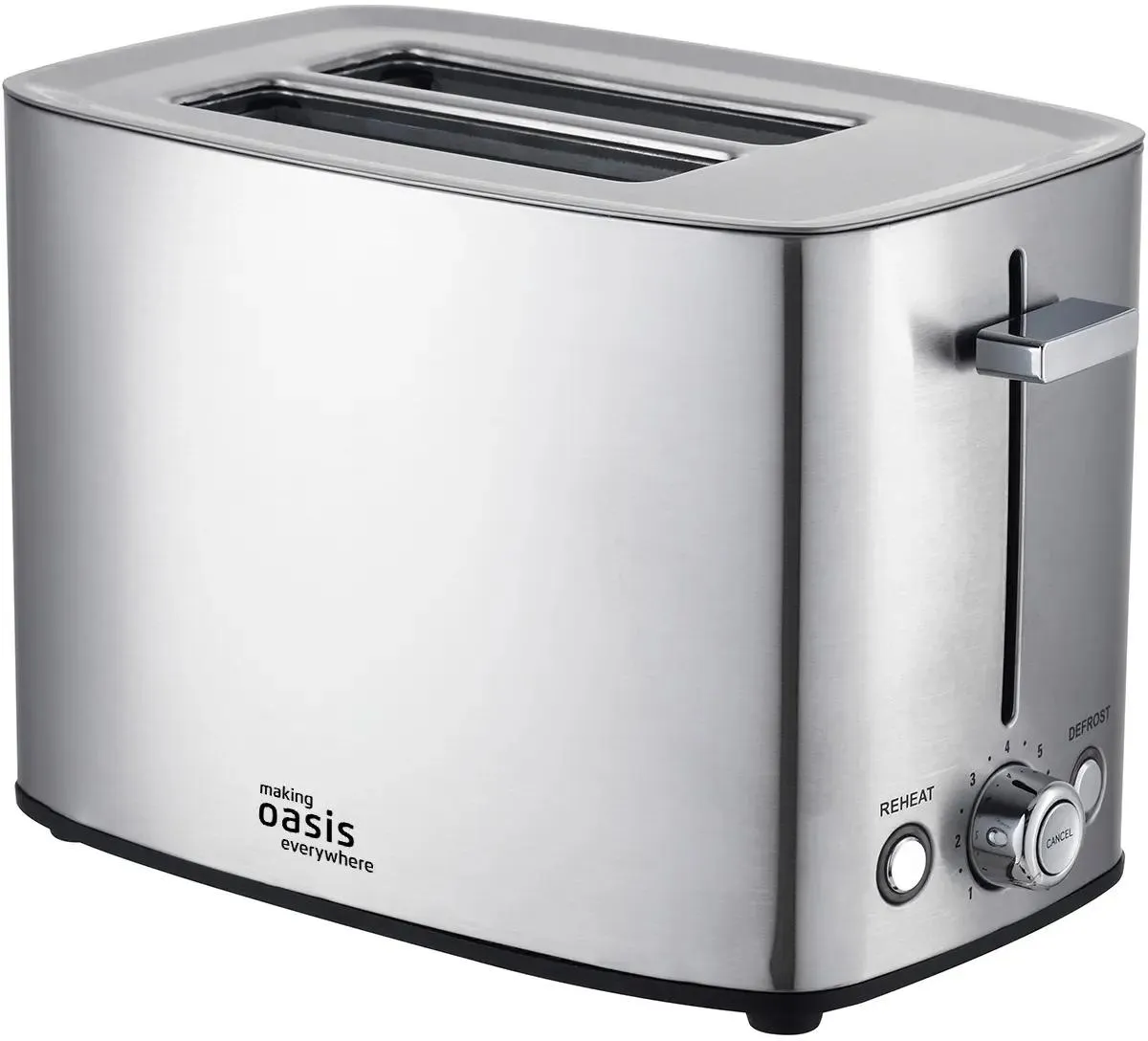 Тостер Oasis TR-2N, серебристый