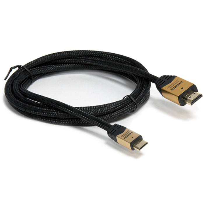 Кабель KRAULER HDMI-mini, 24GOLD, 1.8м, блистер