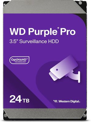 Жесткий диск (HDD) Western Digital 24Tb Purple Pro, 3.5", 7200rpm