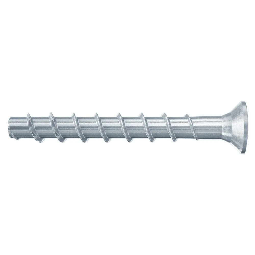 Саморез c потайной головкой и тупым концом по бетону 6 мм x 6 см, 100 шт., Fischer