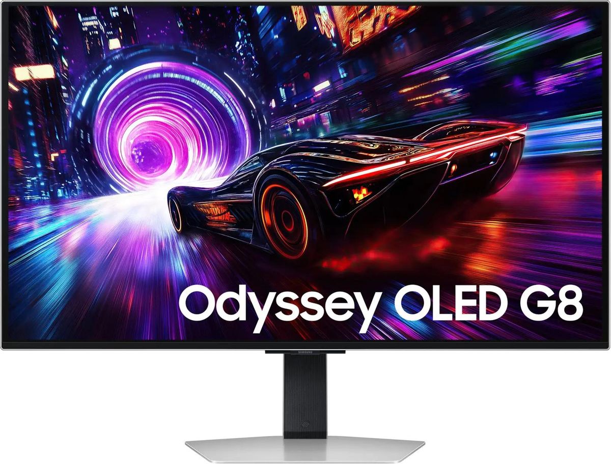 Монитор 32" Samsung Odyssey OLED G8 LS32FG812SIXCI серебристый