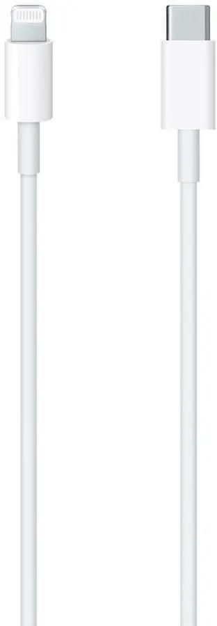 Кабель USB Type-C(m)-Lightning 8-pin(m), 1 м, белый, Apple A2561 (MUQ93ZM/A)