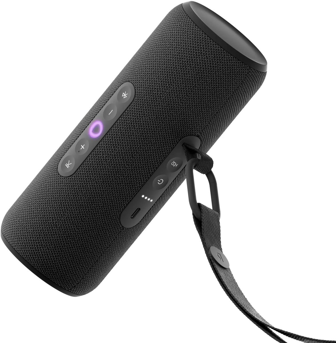 Умная колонка Яндекс Станция Стрит, черный (YNDX-00030BLK)