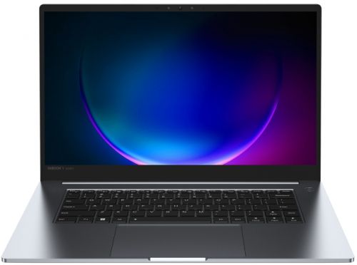 Ноутбук Infinix Inbook Y1 Plus XL28 15.6" IPS 1920x1080, Intel Core i5 1035G1 1 ГГц, 8Gb RAM, 512Gb SSD, W11, серый (71008301077) б/у, после ремонта (устранение программного сбоя, переустановка ОС, обновление ПО), следы эксплуатации, замят передний правый угол корпуса и угол крышки матрицы, потертости царапины на задней крышке верхний правый угол, нетоварный вид упаковки, полный комплект