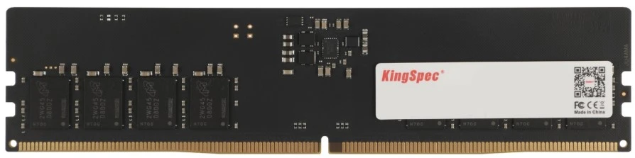 Память DDR5 DIMM 32Gb, 5200MHz KingSpec (KS5200D5P12532G)