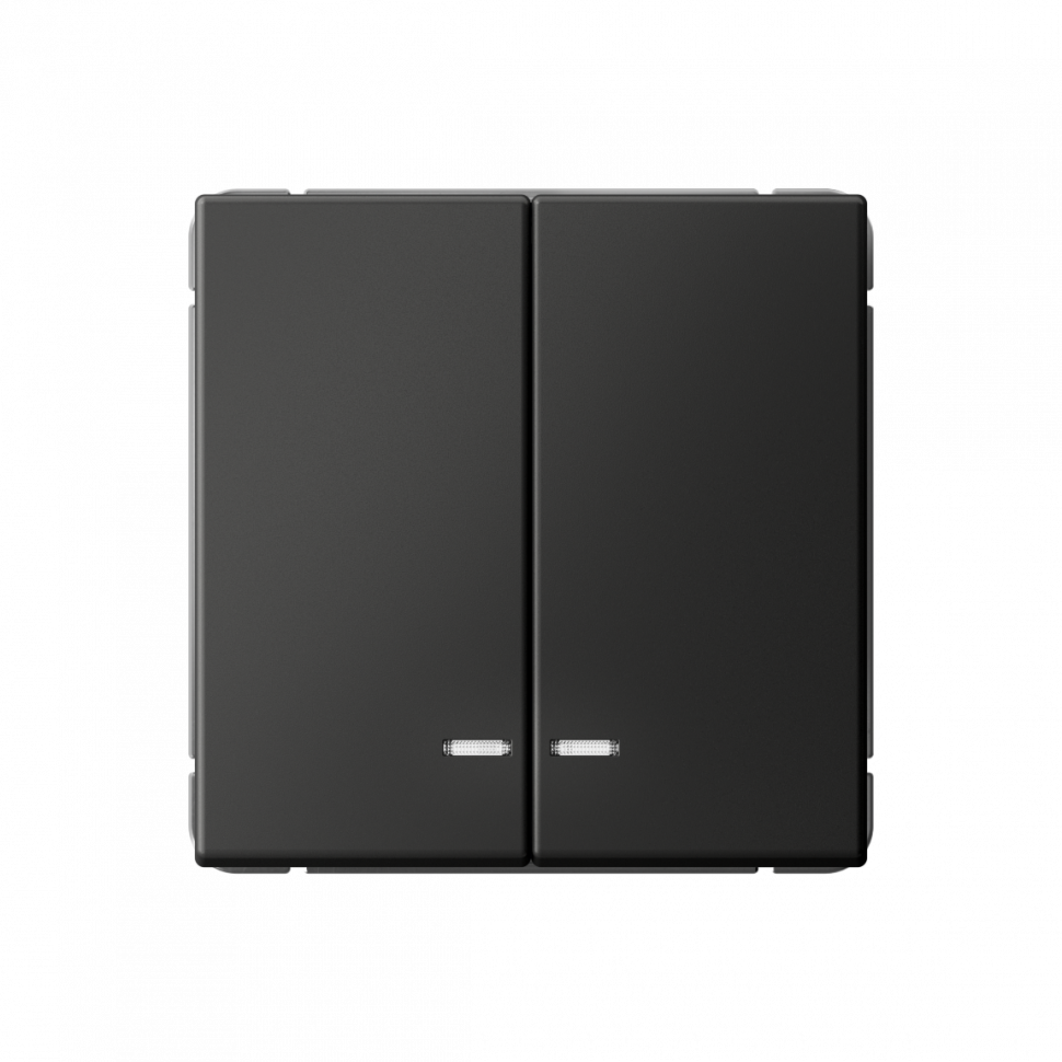 Выключатель Systeme Electric, 2кл., базальт
