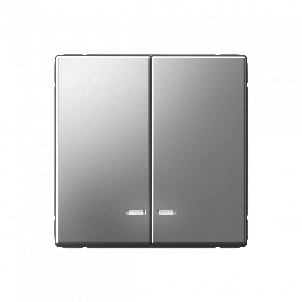 Выключатель Systeme Electric, 2кл., сталь
