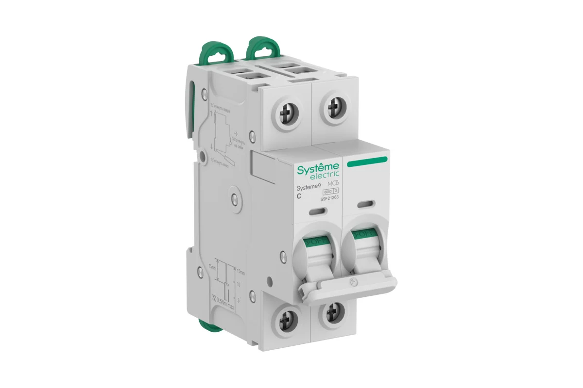 Выключатель автоматический Systeme Electric Systeme9 63А C 6 kA