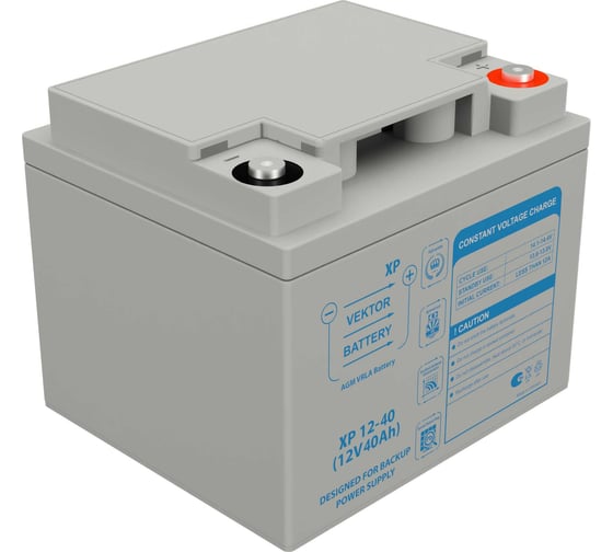 Аккумуляторная батарея для ИБП Vektor Energy XP 12-40, 12V, 40Ah