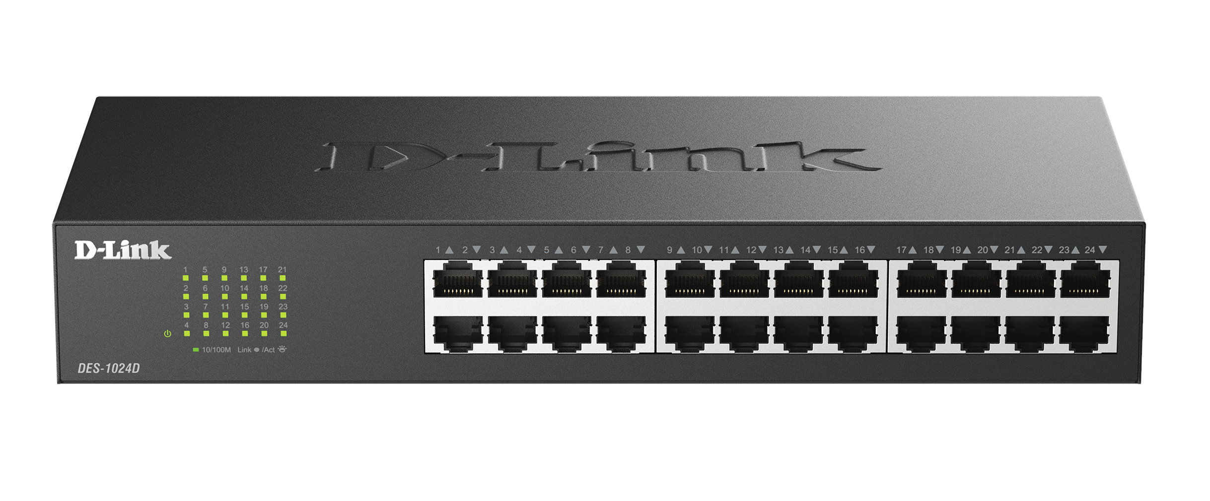 Коммутатор D-Link DES-1024D, 24x100 Мбит/с (DES-1024D/H2A)