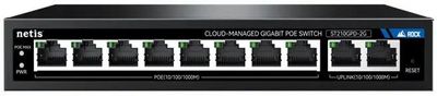 Коммутатор Netis ST210GPD-2G, 8x1 Гбит/с, SFP/uplink: RJ-45x2 (ST210GPD-2G)