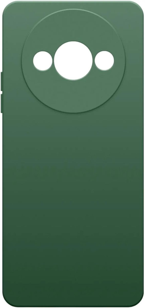 Чехол-накладка BoraSCO Microfiber Case для смартфона Xiaomi/Poco Redmi A3/POCO C61/A3X, зеленый опал
