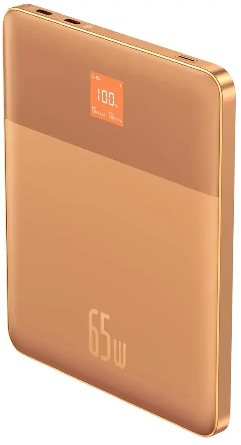 Портативный аккумулятор (Powerbank) BASEUS Blade 2 Intelligent Edition, 12000 мА·ч, оранжевый