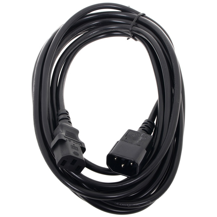 

Кабель питания IEC-320-C13-IEC-320-C14, 10A, 5м, черный Cablexpert (PC-189-VDE-5M)