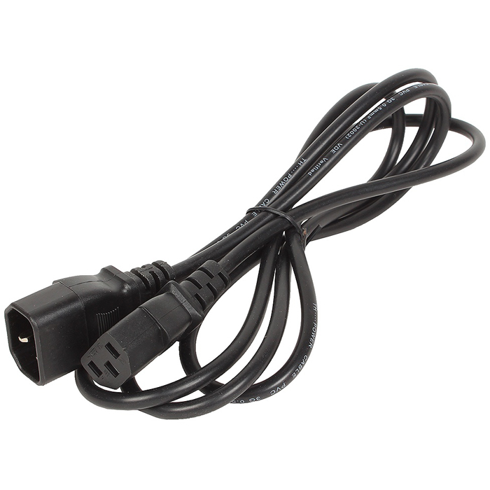 Кабель питания Telecom IEC-320-C13-IEC-320-C14, 1.8 м