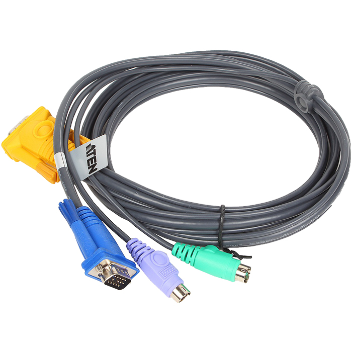

Кабель ATEN 2L-5203P KVM PS/2, 3m, 2L-5203P