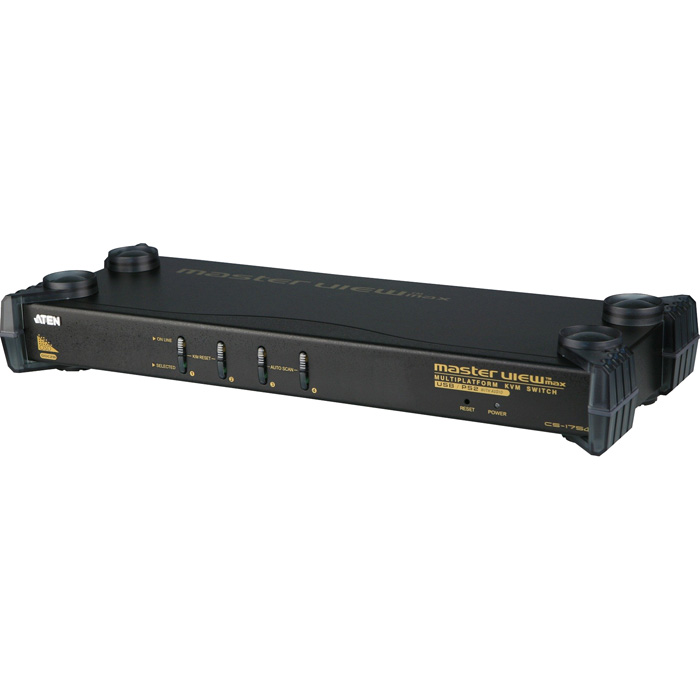 

Переключатель ATEN CS1754 4-Port PS/2-USB KVM Switch, CS1754