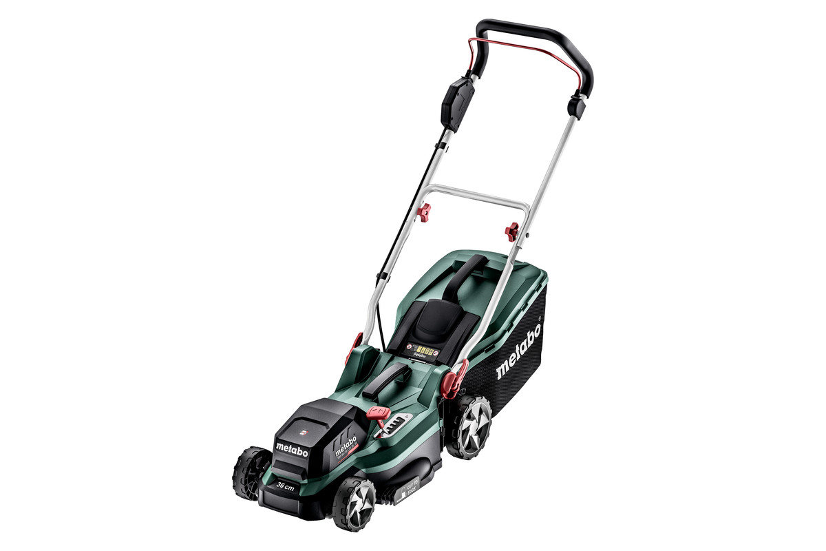Колесная газонокосилка Metabo RM 36-18 LTX BL 36, бесщеточный, аккумуляторная