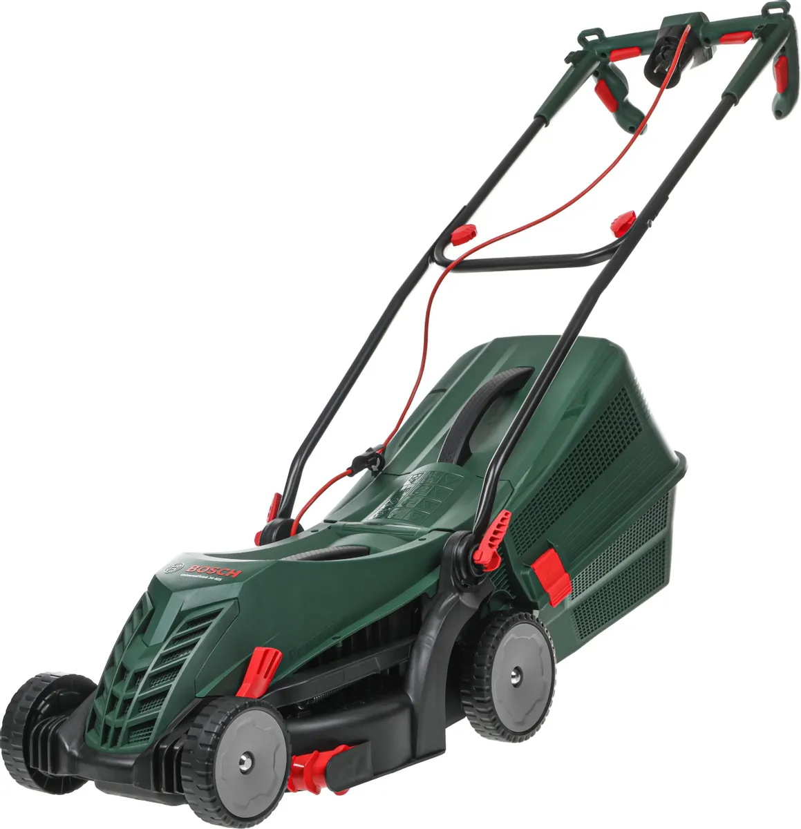 Колесная газонокосилка BOSCH UniversalRotak 34-405, электрическая