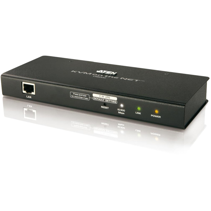 Переключатель ATEN CN8000 1-Port PS2-USB KVM on the NET W/1.2M (CN8000-AT-G)