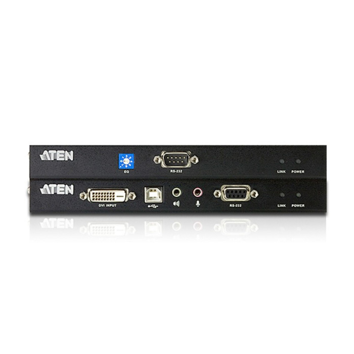 Удлинитель ATEN DVI KVM EXTENDER W/1.8M W/230V ADP. (CE600-A7-G) - фото 1