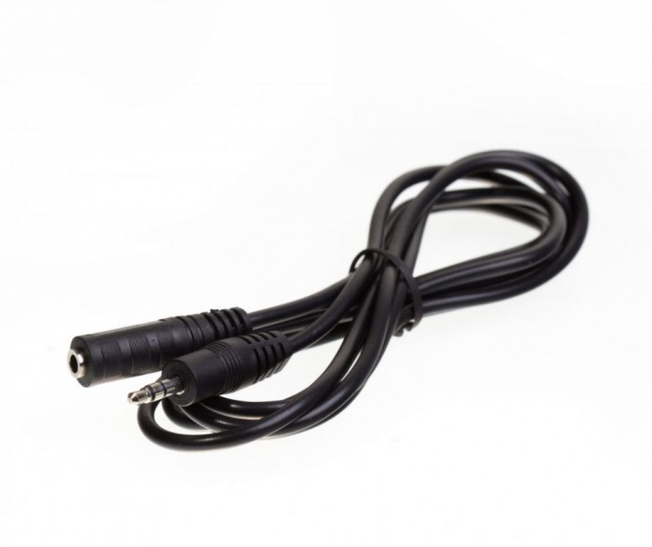 Кабель соединительный Jack 3.5mm(M) Jack 3.5mm(F), 1.5 м, VCOM