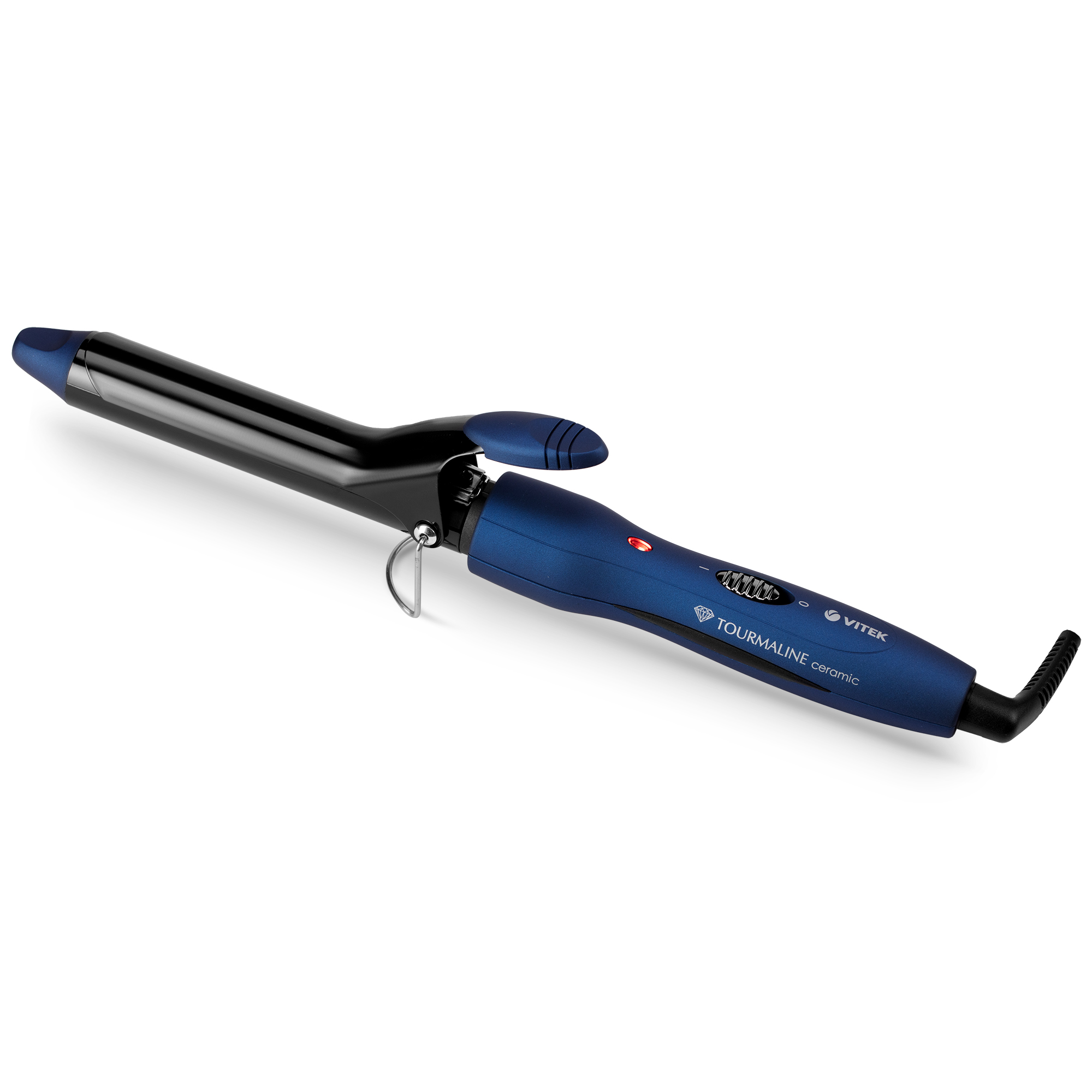Плойка Vitek VT-2537 B, 200°C, 45 Вт, керамико-турмалиновое покрытие