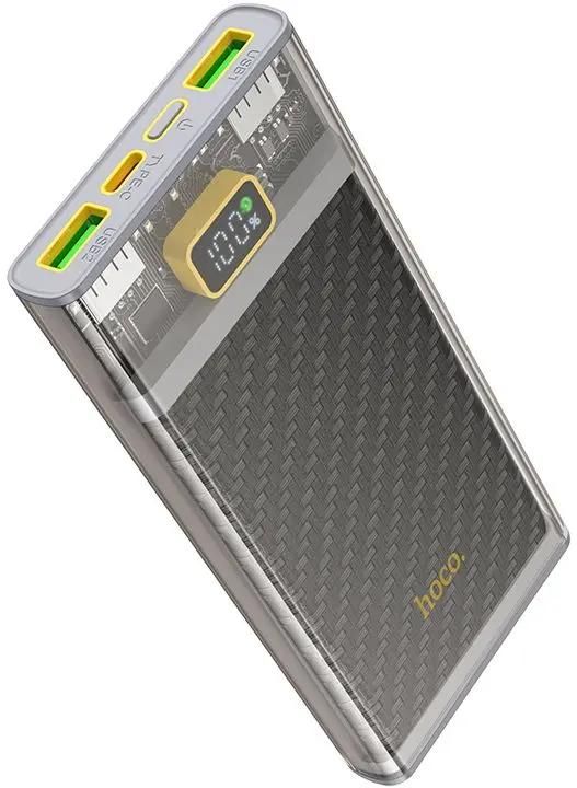 Портативный аккумулятор (Powerbank) Hoco J103 Discovery Edition, 10000 мА·ч, серый