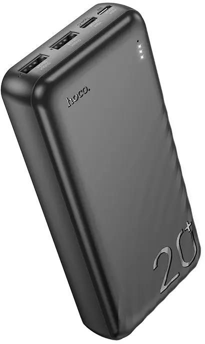 Портативный аккумулятор (Powerbank) Hoco J123A Element, 20000 мА·ч, черный