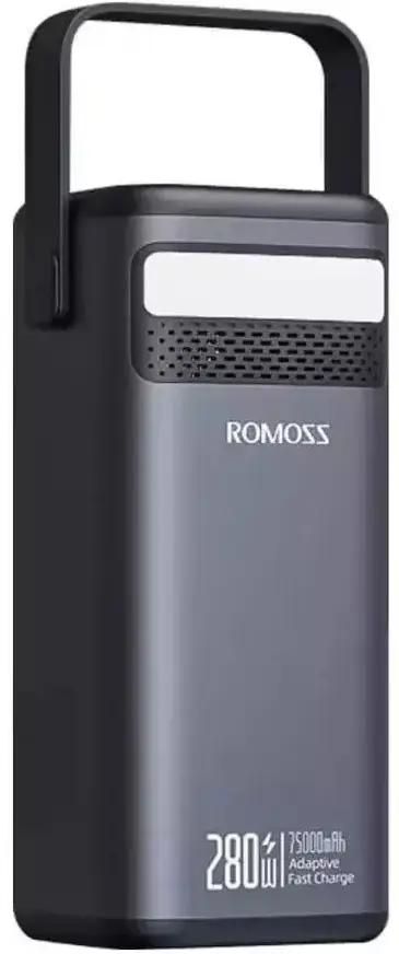 Портативный аккумулятор (Powerbank) Romoss PMT75, 7500 мА·ч, черный