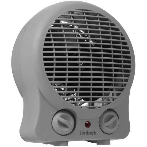 Тепловентилятор 2 кВт до 25 м², Timberk T-FH2-B10S-W