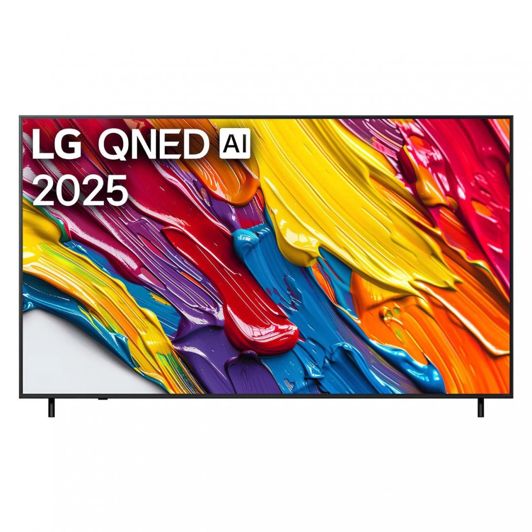 Телевизор 65" LG 65QNED82A6B, 3840x2160, черный титан