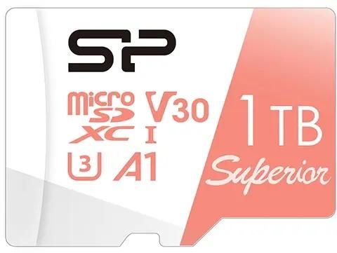 Карта памяти microSDXC Silicon Power 1Tb Class 10 UHS-I U3 (SP001TBSTXDV3V20)