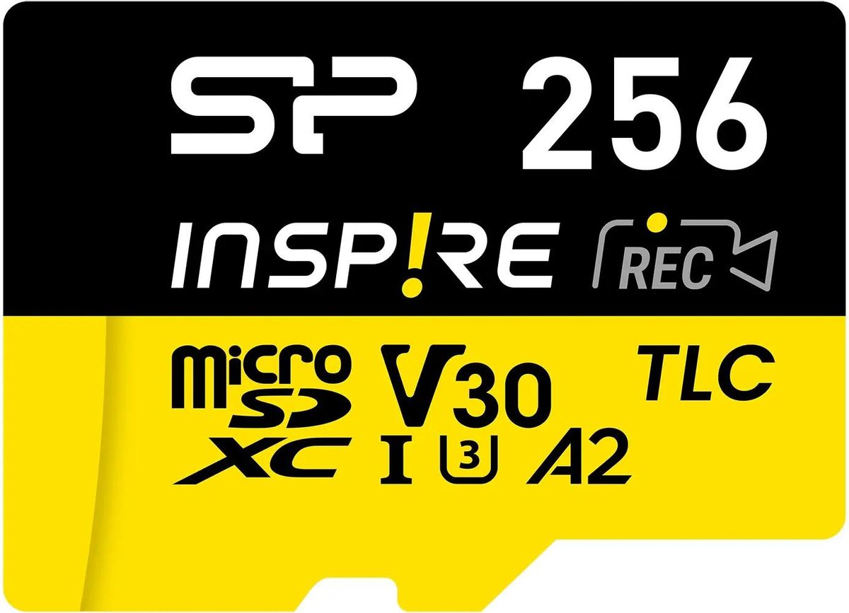 Карта памяти microSDXC Silicon Power 256Gb Class 10 UHS-I U3 (SP256GBSTXLA2V1N)